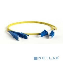 Hyperline FC-D2-9-LC/­UR-SC/­UR-H-5M-LSZH-YL Патч-корд волоконно-оптический (шнур) SM 9/­125 (OS2), LC/­UPC-SC/­UPC, duplex, LSZH, 5 м