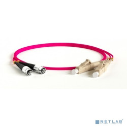 Hyperline FC-D2-504-FC/PR-LC/PR-H-3M-LSZH-MG Патч-корд волоконно-оптический (шнур) MM 50/125(OM4), FC-LC, duplex, LSZH, 3 м