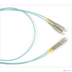 Hyperline FC-D2-503-LC/PR-LC/PR-H-3M-LSZH-AQ (FC-503-LC-LC-10G-3M) Патч-корд волоконно-оптический (шнур) MM 50/­125(OM3), LC-LC, duplex, LSZH, 3 м