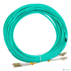 Hyperline FC-D2-503-LC/PR-LC/PR-H-15M-LSZH-AQ Патч-корд волоконно-оптический (шнур) MM 50/125(OM3), LC-LC, duplex, 10G/40G, LSZH, 15 м