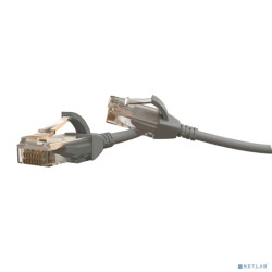 Hyperline PC-LPT-SFTP-RJ45-RJ45-C6a-1.5M-LSZH-GY Патч-корд S/­FTP, экранированный, категория 6a (100% Fluke Component Tested), 30AWG, LSZH, 1.5 м, серый