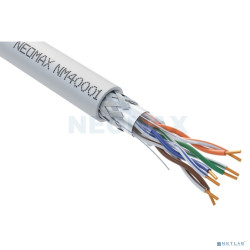 Кабель NEOMAX [NM40001] SF/UTP cat.5e 4 пары (305 м) 0.52 мм (24 AWG) Медь, PVC jacket