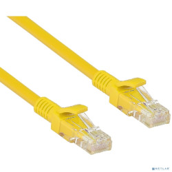 Exegate EX172880RUS Патч-корд UTP-RJ45-RJ45-5e-0,5M-YL, UTP, cat.5e, 0.5м, желтый