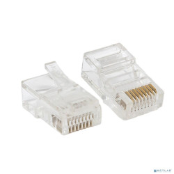 EKF TRP-PLUG-6UTP-20 Коннектор RJ-45 TERACOM PRO неэкранированный 8P8C 30мкд Cat.6 универсальный (упак.20шт)