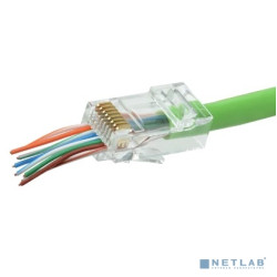 Коннектор ITK (CS3-1C06U-FPS) кат.6 RJ45 прозрачный (упак.:1шт)