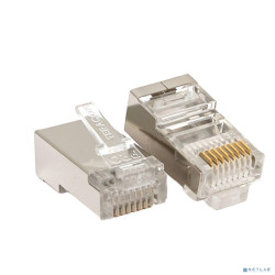 EKF TRP-PLUG-6FTP-20 Коннектор RJ-45 TERACOM PRO экранированный 8P8C 30мкд Cat.6 (упак.20шт)