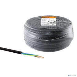 TDM SQ0118-0296 Провод ПВС 3х1 ГОСТ (100м), черный