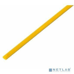 REXANT 20-1002 1.0 / 0.5 мм 1м термоусадка желтая  (уп. 50 м)