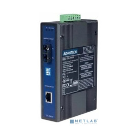Преобразователь среды передачи для Ethernet,1 порт 10/100Base-TX (RG-45) и 1 порт 100Base-FX (SC, многомодовый) (EKI-2541M-AE)