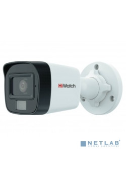 Камера видеонаблюдения аналоговая HIWATCH DS-T200A(B) (2.8MM),  1080p,  2.8 мм,  белый