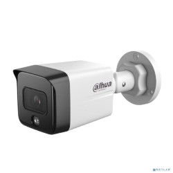 DAHUA DH-IPC-HFW1230TC1P-0360B-S6 Уличная цилиндрическая IP-видеокамера 2Мп, 1/2.8” CMOS, объектив 3.6мм, обнаружение людей, ИК 30м, IP67, металл/пластик