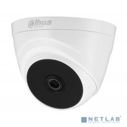 DAHUA DH-HAC-T1A21P-0280B Турельная HDCVI-видеокамера 2Мп, 1/2.7” CMOS, объектив 2.8мм, ИК-подсветка до 20м, корпус: пластик