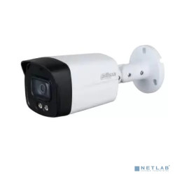 DAHUA DH-HAC-HFW1801TLMP-IL-A-0280B-S2 Уличная цилиндрическая HDCVI-видеокамера с интеллектуальной двойной подсветкой 8Мп, объектив 2.8мм, ИК 40м, LED 40м, IP67, корпус: металл