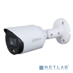 DAHUA DH-HAC-HFW1509TP-A-LED-0360B-S2 Уличная цилиндрическая HDCVI-видеокамера Full-color Starlight 5Мп, объектив 3.6мм, LED 20м, IP67, корпус: металл