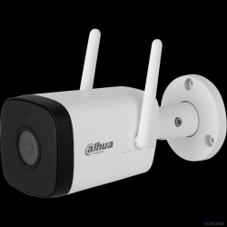 DAHUA DH-IPC-HFW1430DTP-STW-0280B  Уличная цилиндрическая IP-видеокамера 4Мп с Wi-Fi, 1/3” CMOS, объектив 2.8мм, обнаружение людей, ИК 30м, микрофон, IP67 металл, пластик; Wi-Fi 2.4ГГц