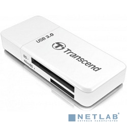 USB 3.0 Multi-Card Reader F5 All in 1 Transcend [TS-RDF5W] White