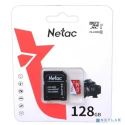 Micro SecureDigital 128GB Netac (NT02P500ECO-128G-R) NT02P500ECO-128G-R