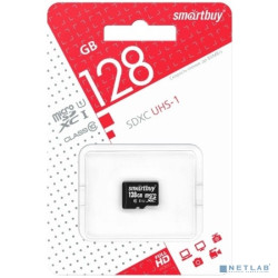 Micro SecureDigital 128GB Smartbuy  Class 10 UHS-1 (без адаптера)