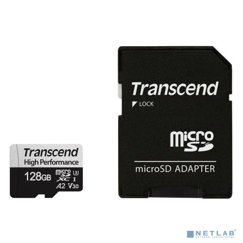 SecureDigital 128Gb Transcend TS128GSDC330S {SDXC Class 10, UHS-I U3}