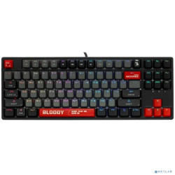 Клавиатура проводная A4Tech Bloody S87 Energy black/red (механическая, USB, for gamer, LED) (S87 USB ENERGY RE)