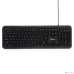 Клавиатура Gembird KB-200L черный  USB {104 клавиши, доп. функции (Fn), подсветка синяя, кабель 1.45м}