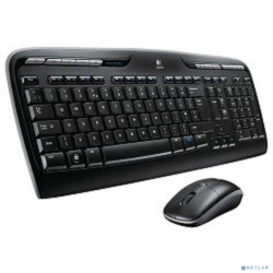 920-003995 Logitech Клавиатура + мышь MK330 USB Wireless Desktop оригинальная заводская гравировка RU/LAT