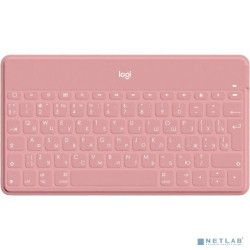 920-010122 Logitech Клавиатура Keys-To-Go механическая розовый USB беспроводная BT Multimedia for gamer
