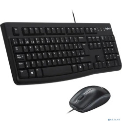 920-002561 Logitech Клавиатура + мышь Desktop MK120 USB оригинальная заводская гравировка RU/LAT