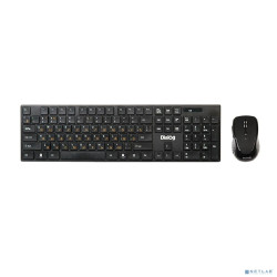 Dialog Клавиатура + мышка KMROP-4030U Pointer RF 2.4G - USB {Беспроводной набор, радиоклавиатура + опт. радиомышь 6D}