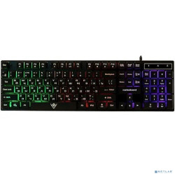 Клавиатура KG-23U BLACK Nakatomi Gaming - игровая с RGB-подсветкой, USB, черная