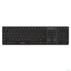 Беспроводная клавиатура SVEN KB-E5300W графит (109 кл.+12Fn)
