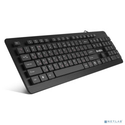 Клавиатура Sven KB-E5700H чёрная(104кл, USB-Hub*2, Slim, 12Fn,  островной тип кл.)