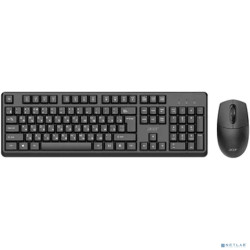 Клавиатура + мышь Acer OCC501 клав:черный мышь:черный USB Multimedia (ZL.ACC11.00H)