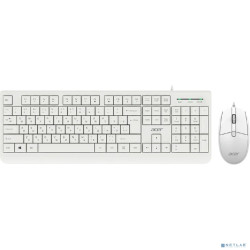 Acer OCC400 клав-ра:белый мышь:белый USB (ZL.ACCCC.014) Комплект Клавиатура + мышь проводной