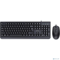 Клавиатура + мышь Acer OCC400 клав:черный мышь:черный USB (ZL.ACCCC.015)