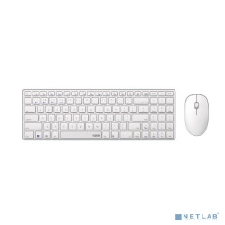 Клавиатура + мышь Rapoo 9300M клав:белый мышь:белый USB беспроводная Bluetooth/Радио Multimedia [18479]