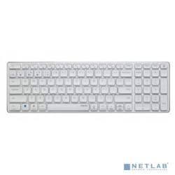 Клавиатура Rapoo E9700M белый USB беспроводная BT/Radio slim Multimedia для ноутбука [14516]