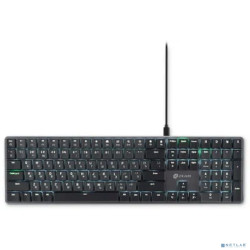 Клавиатура Оклик K953X механическая черный/серый USB Multimedia LED [1901086]