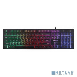 Клавиатура Oklick 550ML черный USB slim Multimedia LED [1061617]